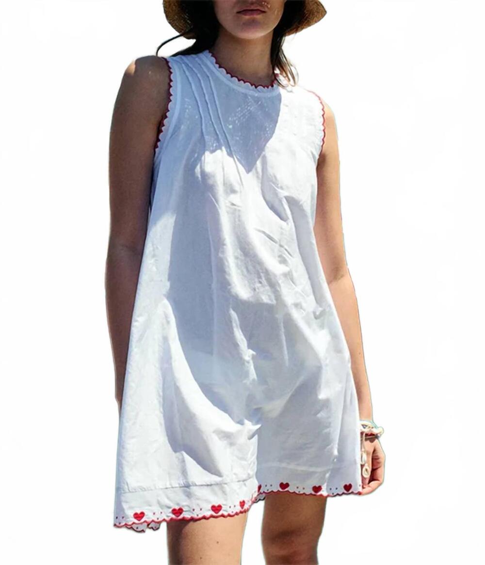 NEW CIAO LUCIA ebba dress in white